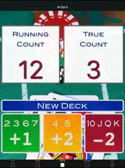 a blackjack card counter - professional iPad Captures Décran 3
