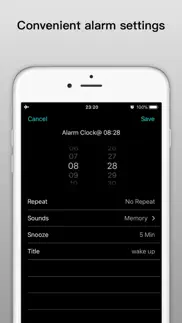 bedside clock - time widgets iphone images 4