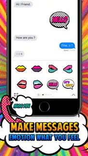 lip hot girl stickers for imessage iphone images 2