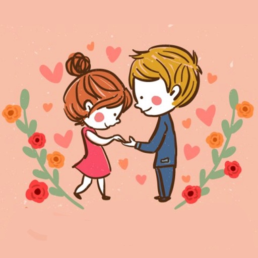 Hand-Drawn Couple Stickers app reviews download