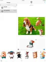 funny cute animals - emojis ipad images 1