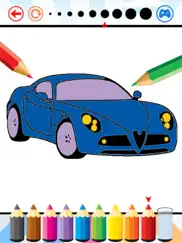 super car coloring book - vehicle drawing for kids ipad images 3