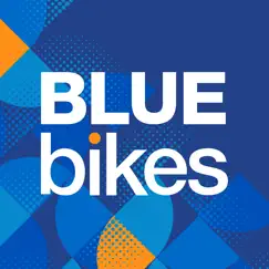 bluebikes logo, reviews
