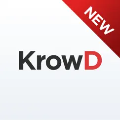krowd mobile app logo, reviews