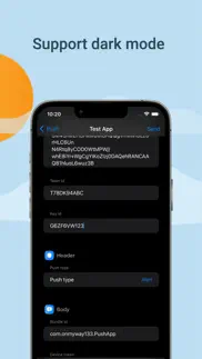 push hero - test notifications iphone capturas de pantalla 4