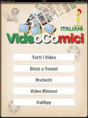 video comici italiani lite - sketch esilaranti ipad capturas de pantalla 1
