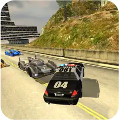 police car chase:off road hill racing logo, reviews