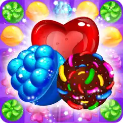 candy match 3 - crazy sugar blast logo, reviews