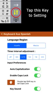 k4us spanish keyboard iphone resimleri 3