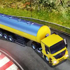 oil tanker fuel transporter truck driver simulator logo, reviews