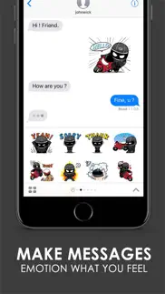 freeman rider emoji stickers for imessage iphone images 2