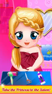 baby princess salon hair makeover games iphone images 1