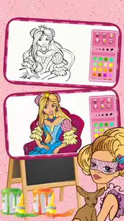 princess coloring book free for toddler and kids iphone images 2