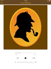 the adventures of sherlock holmes free audiobook iPad Captures Décran 1