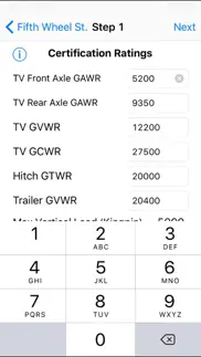 rv weight safety report by fifth wheel st. iphone images 2