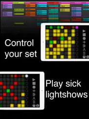 launch buttons - live control iPad Captures Décran 1