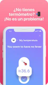 body temperature app for fever iphone capturas de pantalla 3