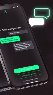 session - private messenger iPhone Captures Décran 2