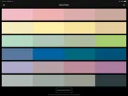 sanzo color palettes ipad capturas de pantalla 1