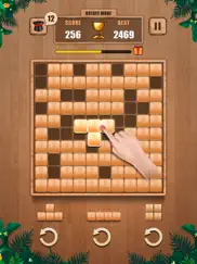 wooden 100 block puzzle game ipad images 2