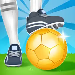 football gold ball soccer run logo, reviews