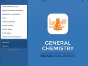 wolfram general chemistry course assistant iPad Captures Décran 1