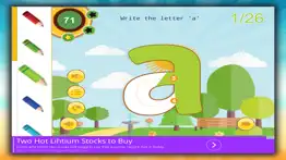 abc alphabet for children with writing iphone images 3