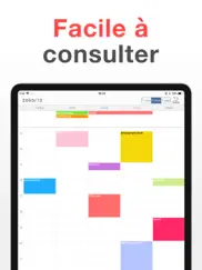 calendrier simple - planning iPad Captures Décran 2