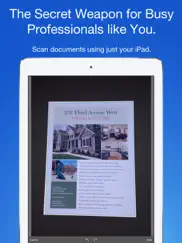 smart pdf document scanner iPad Captures Décran 1