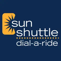 sun shuttle dar rider app logo, reviews