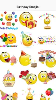 birthday emoticons iphone capturas de pantalla 4