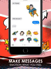 cartoon comic stickers imessage by chatstick ipad images 2