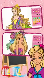 princess coloring book free for toddler and kids iphone images 3