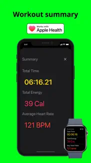 workout live - heart rate zone iphone resimleri 2
