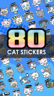 meow chat collection stickers for imessage free iphone images 3