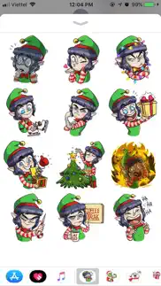 christmas santa funny sticker iphone images 1