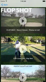 golf training and coaching iphone resimleri 3
