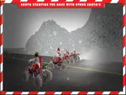 santa claus in north pole on quad bike simulator ipad images 1