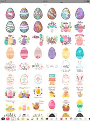 hand drawn easter day stickers ipad images 4
