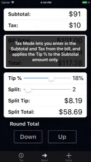 tip calculator % pro iphone images 3