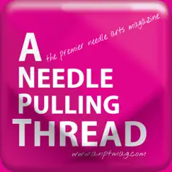 a needle pulling thread logo, reviews