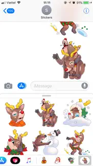christmas mr deer sticker 2019 iphone images 3
