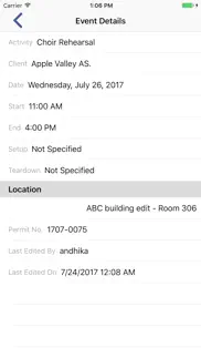 facility scheduler iphone images 2