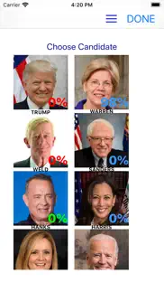 2020 election spinner poll iphone images 2