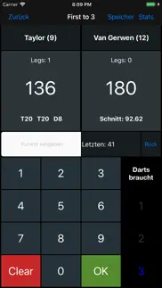 darts scoreboard iphone bildschirmfoto 3
