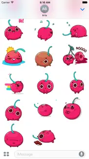 animated hot cherry sticker iphone images 3