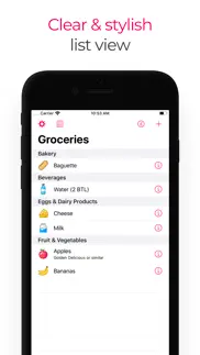 airrends - shopping list iphone capturas de pantalla 2