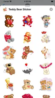 teddy bear sticker iphone images 1