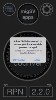 rallypacenotes iphone capturas de pantalla 1