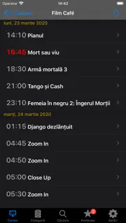 romanian tv schedule iphone capturas de pantalla 2